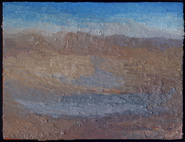 "Tarn" Oil on Panel, 8 1/2 in x 10 1/2 in, 2001